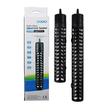 Riscaldatori professionali di serbatoi di pesce SOBO: aste di riscaldamento a temperatura costante automatica da 100W, 200W e 500W per acquari-Modelli HD-100, HD-200S, HD-300 e HD-500s