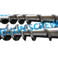 180/120, L/D=30 Conical Type Recycling Extrusion Screw and Barrel