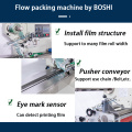 Automatic Flow Pack Machine for Ice Cubes, Popsicles, and Cream Sticks - Food Packing Solution