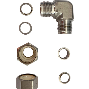 SS hydraulische slangconnectoraanpassingadapter