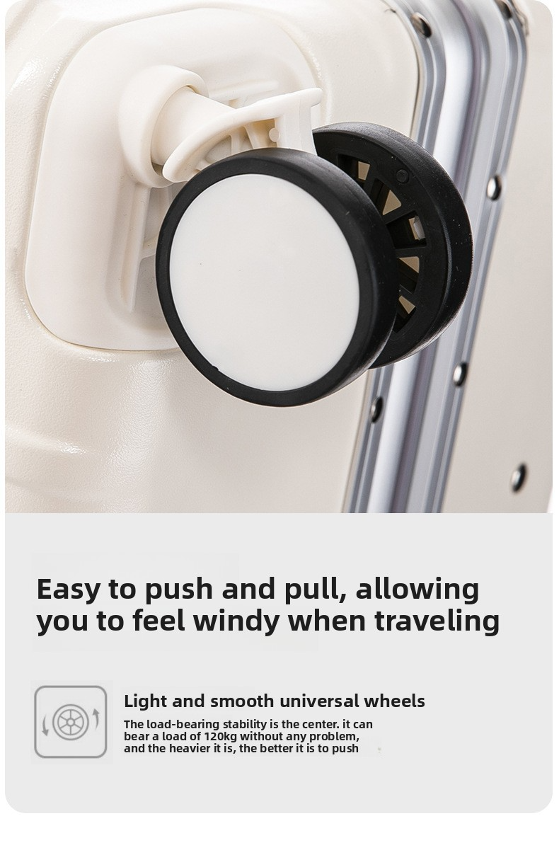 Aluminum Frame Luggage Trolley Box