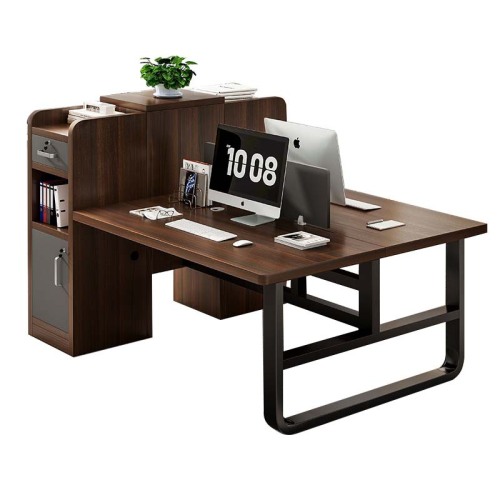 Mesa de escritório personalizada para 2 pessoas