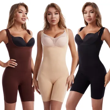 Postpartum Waist Trainer: Shapewear Corset Bodysuit with Butt Lifter