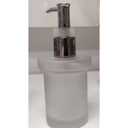 Manual Glass Bottle Soap Dispenser For Bathroom