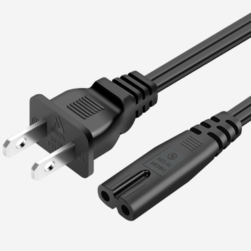 220 V bis 110 V AC -Netzkabel mit amerikanischem Stecker für Haushaltsgeräte
