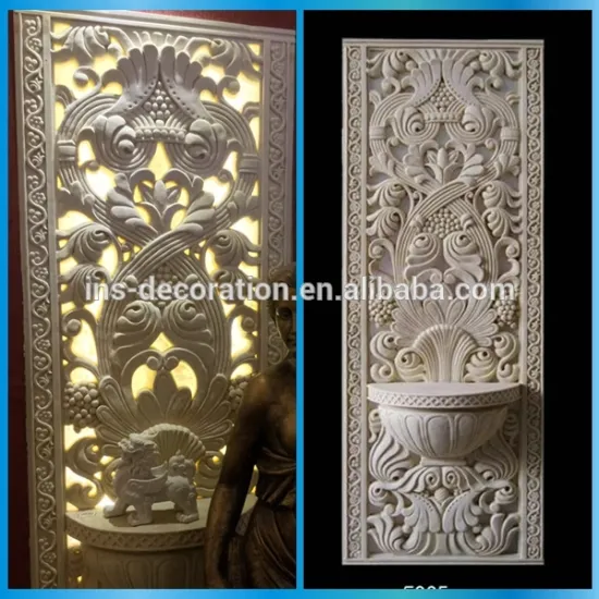 Artificial sandstone wall sculpture