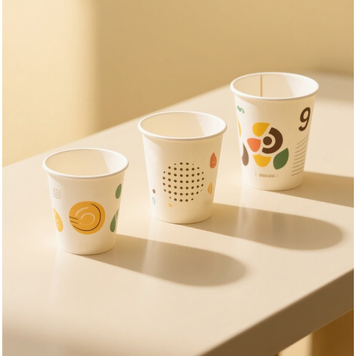 Paper cup for hot drinks