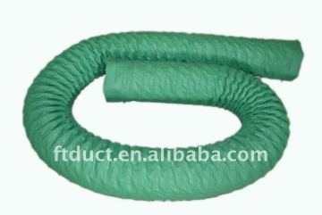 resistance 250 Degree green high temperature flexible ducting