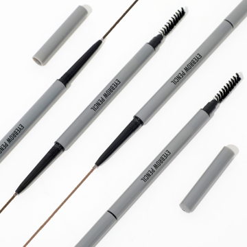 High Quality Vegan Private Label Waterproof Eyebrow Pencil with Brush