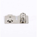 Button & Coil Spring Contact AAA Battery