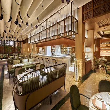 Large Custom Crystal Led Restaurant Chandelier Lighting