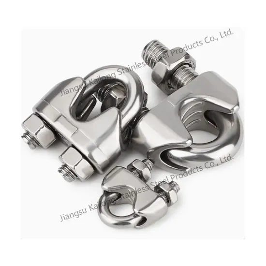 Stainless Steel Wire Rope Clamps