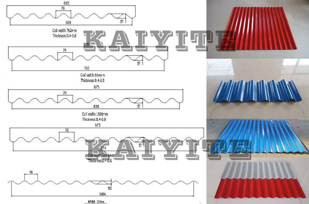 corrugated drawings