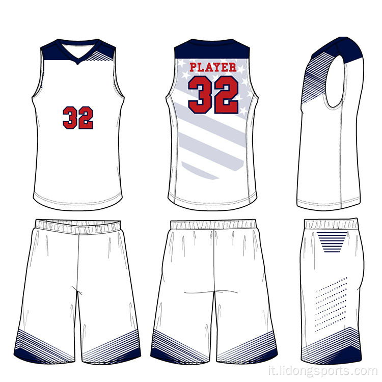 Design uniforme da basket Ultima maglia nera del basket