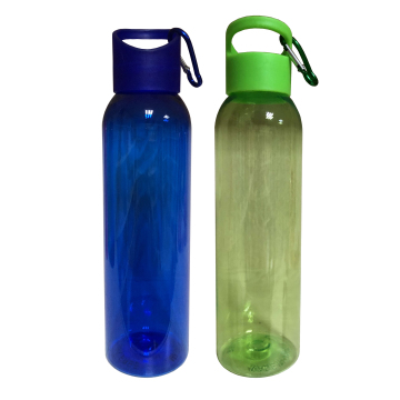 Botol Air 650ml dengan Tutup Pegangan dan Carabiner