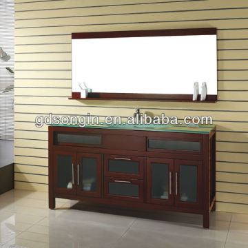 glass basin modern bathroom cabinet KF-29B