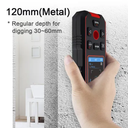 New 3-in-1 Stud Finder with Laser Measure Tool and Wall Scanner