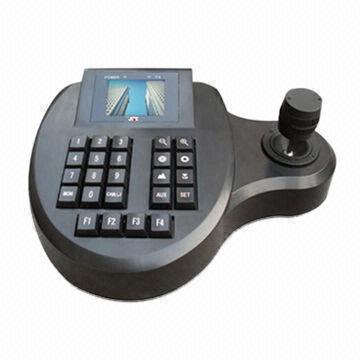 3D Keyboard for PTZ Dome Cameras with 9V Direct Current and Aluminum Alloy Panel