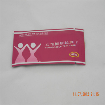 Customized laminated material Plastic Bag with Tear