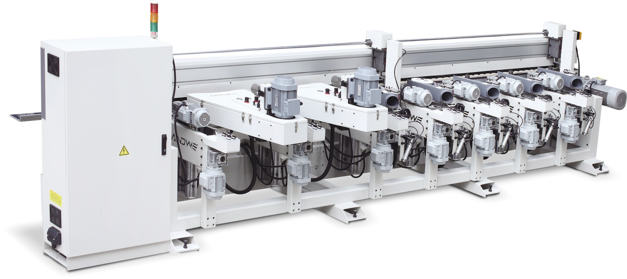 Bathroom cabinet edge sanding machine