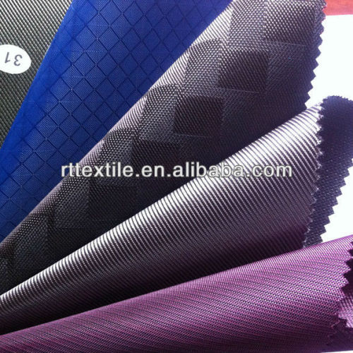 Oxford Dobby PU coated fabric