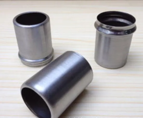 Aluminum metal deep drawn stainless parts