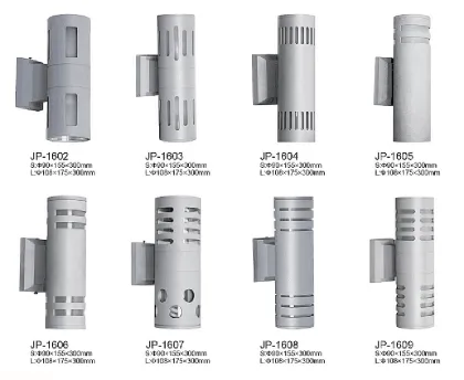 Aluminum led wall lamp