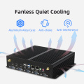 I5 5200U Dual LAN 6*RS232 Mini Industrial Computer