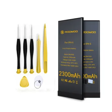 2300mAh for iphone battery replacements 6G super high capacity batterie for smartphone original phone battery single pice