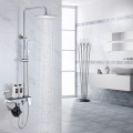 4 Functions glass Shower Brass Body Shower Set