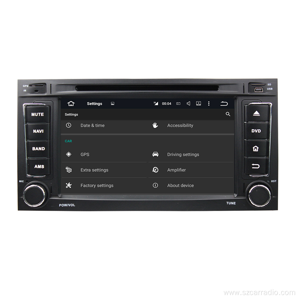 car video player with gps for TOUAREG MULTIVAN