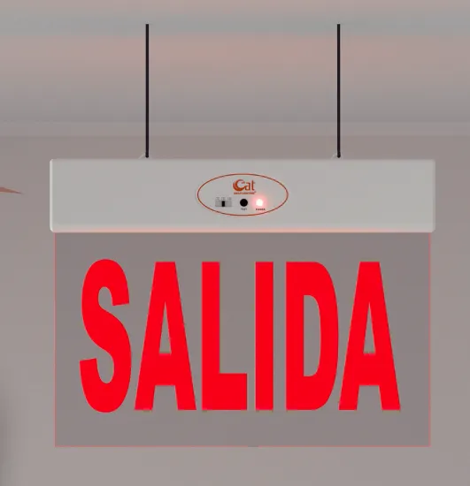 Customized LED exit sign double side exit light