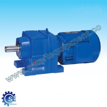 Electric Motor with Helical Reduction Gear