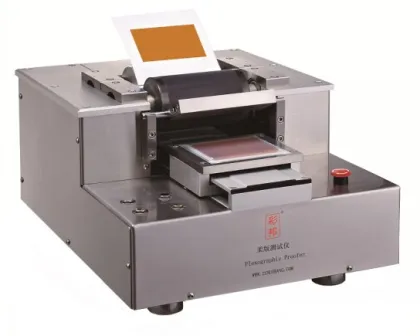 For testing spot color flexo paste ink proofer