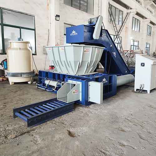 Tinplate Scrap Compactor Machine