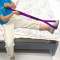 Purple Mobility Strap for Elderly Leg Lifter Safety