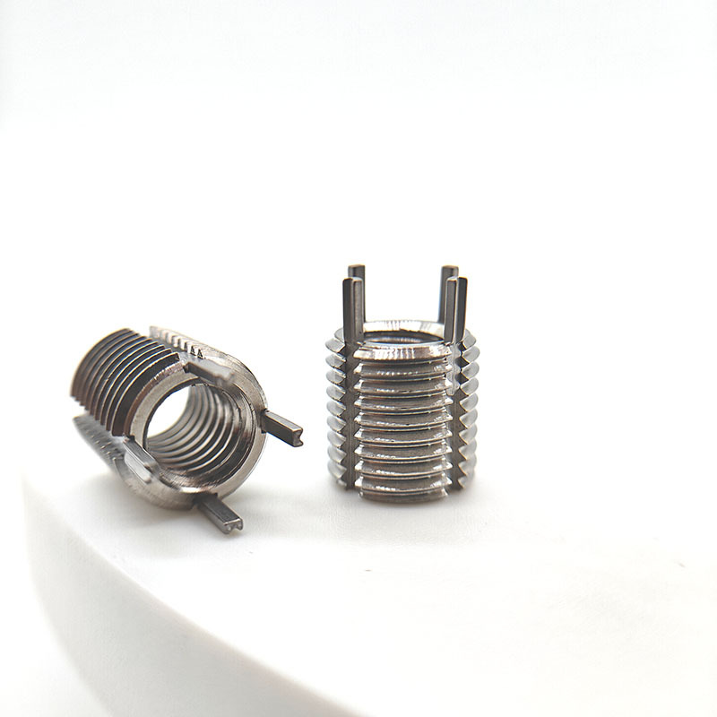 Keensert Industrial Fasteners 304 Stainless Steel Wire Thread Insert Bolt with Thread Pin Packaged in Cartons Natural Surface