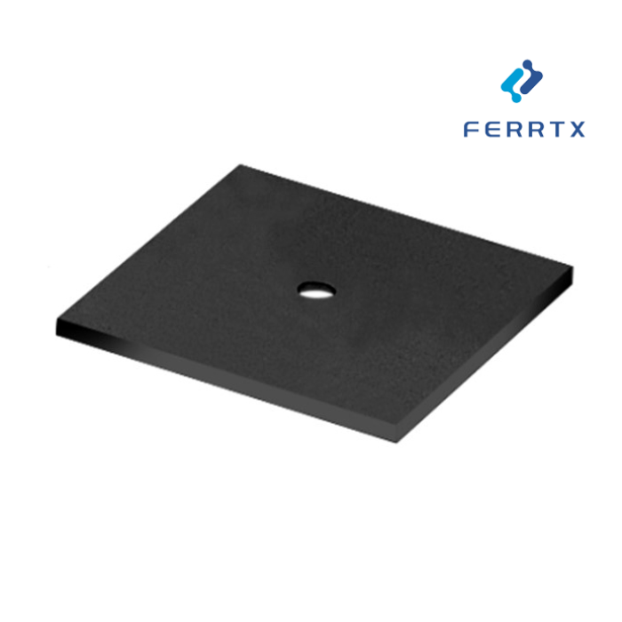 Placa absorvedora de ferrite