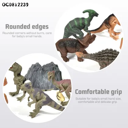 13 Pcs Educational Jurassic World Dinosaur Toys for Kids