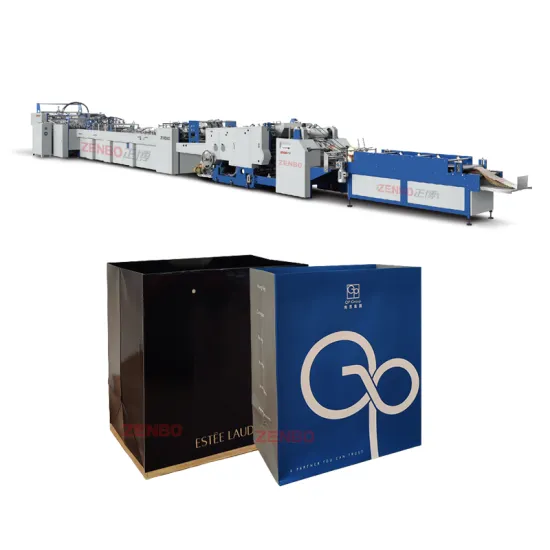ZB1450CS-550: Automatic Sheet-Feeding Thick Paper Bag Making Machine for Clothing Packaging