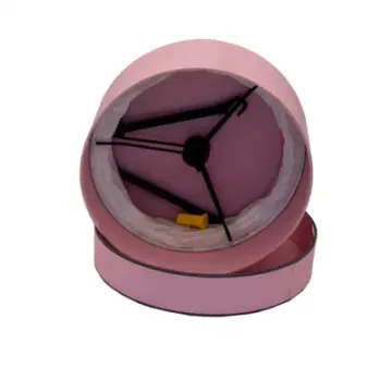 Round cosmetic gift box