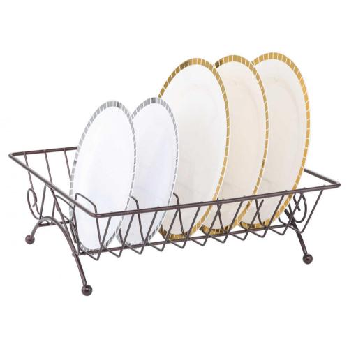 One tier color dish rack