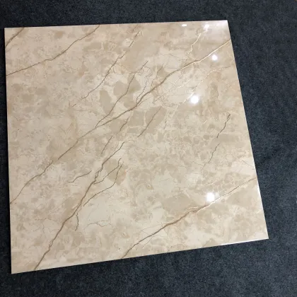 Premium 800x800 Golden Line Floor Tile for Hotel Flooring