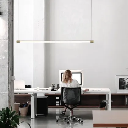 Modern Office LED Pendant Light for Living Room and Indoor Home Chandeliers
