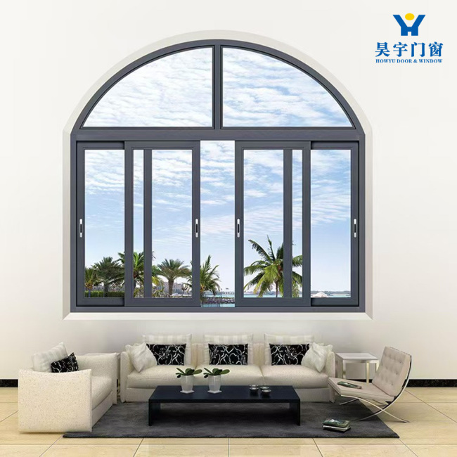 Anti-Theft Grille Integrated Sliding Windows