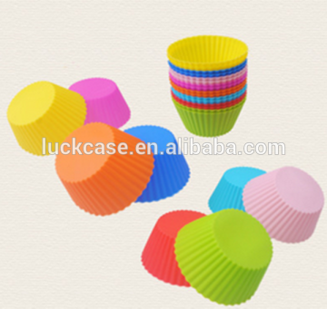 2016 Hot selling wholesale Custom Design Silicon Cake Molds Food Grade Silicon Cup cake Moulds Cake Tools