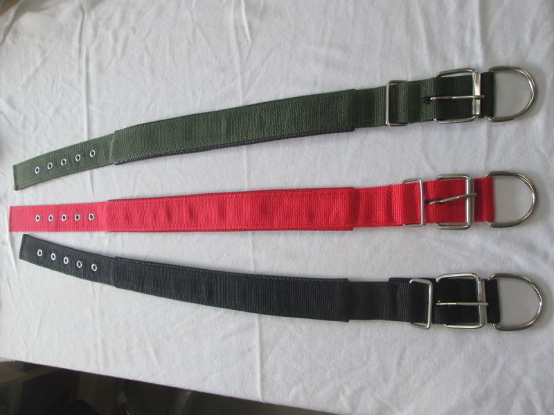 Wholesale Nylon PU Large Dog Harness Collar