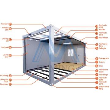 Prefab Flat Pack Container House for Cold Weather