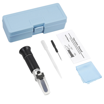 Portable Refractometer for Measuring 0-28% NaCl, Sodium Chloride, and Salt Concentration