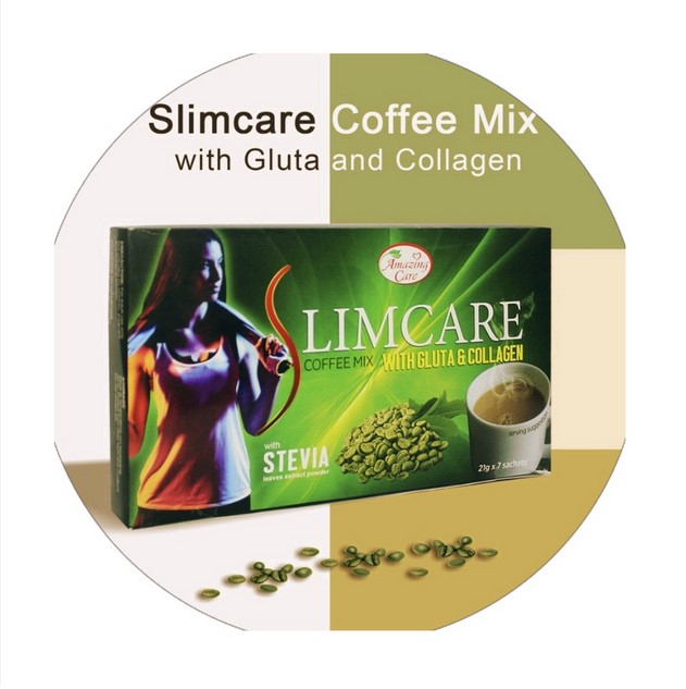 Private Label Natural Slim Green Instant coffee powder herbs Slimming weight loss Ganoderma coffee powder